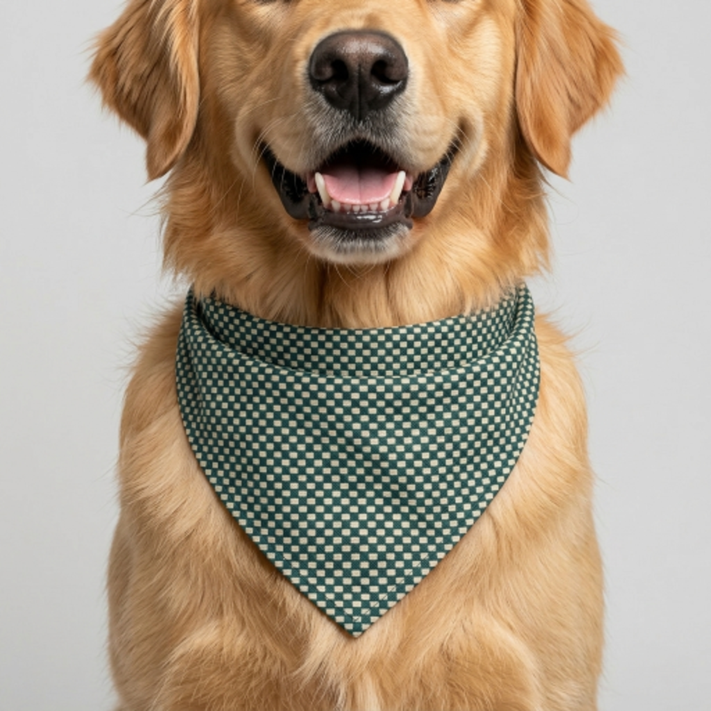 The Market Check Bandana