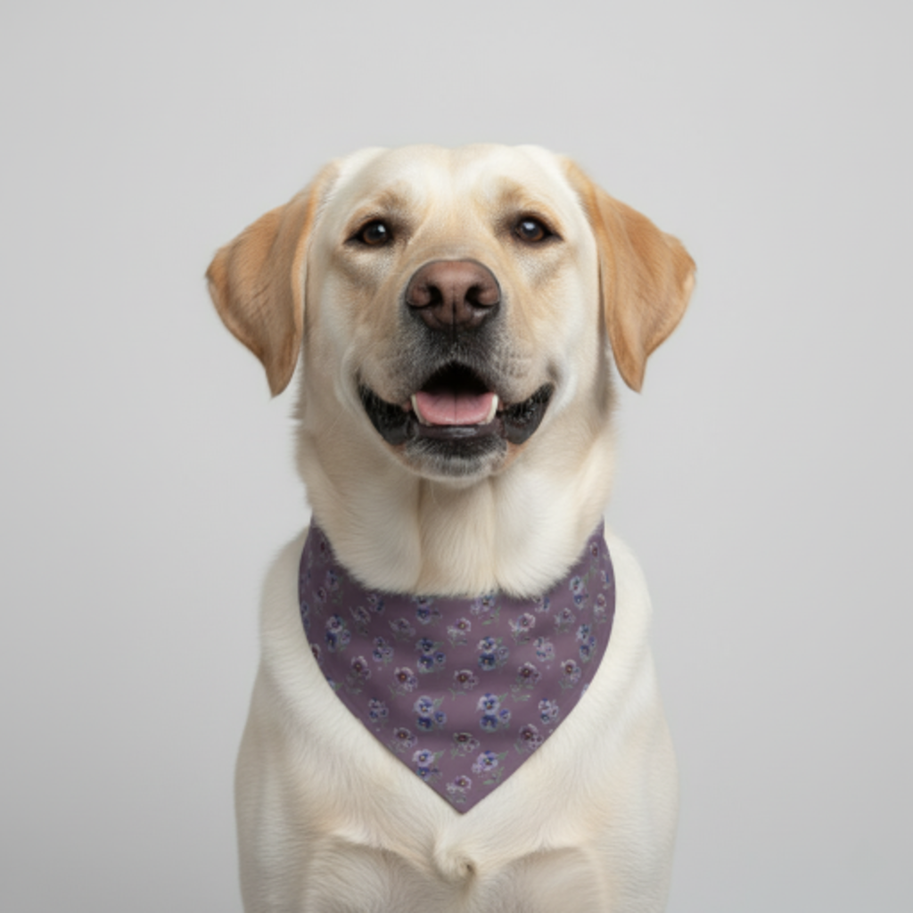 Viola Floral Bandana